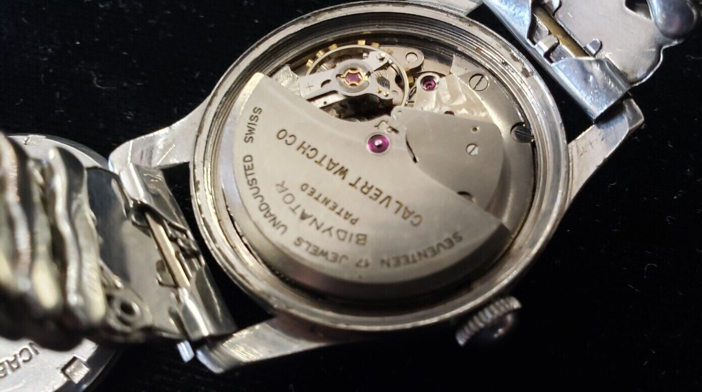 Lord Calvert Automatic Wristwatch, Incabloc, 17j, anti-magnetic, Runs