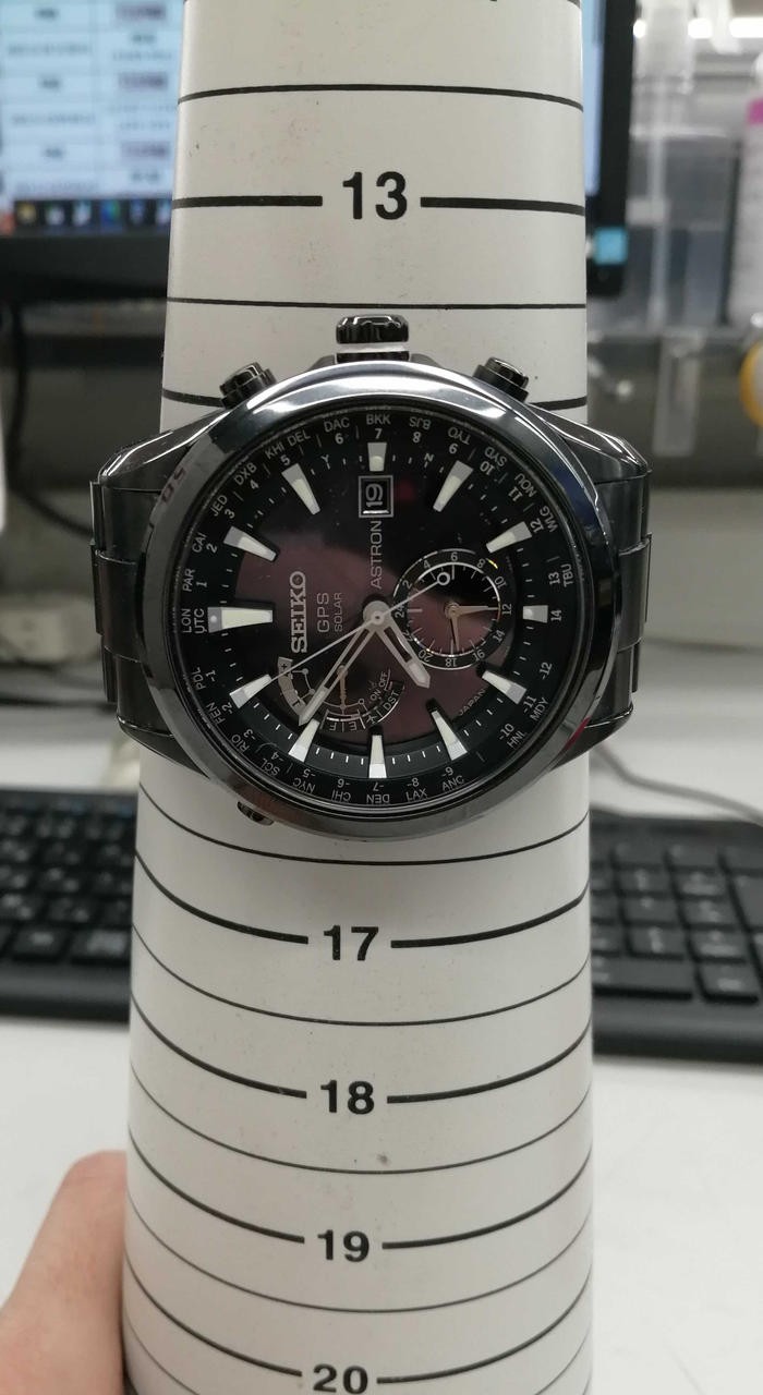 [A4N] Seiko Astron GPS Solar 7X52-0AA0 SBXA003 Titanium Men Watch [k9s]