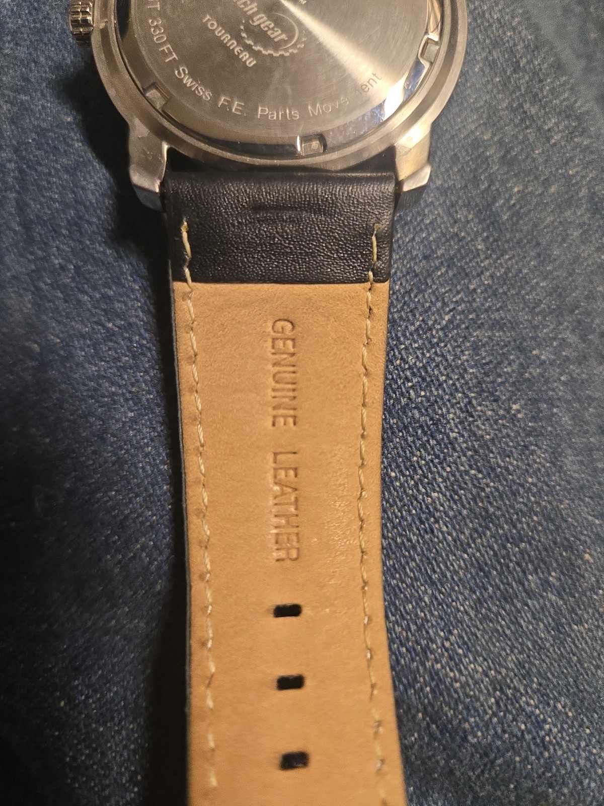 Watch Gear Tourneau Corporate Collection Quartz Dive Watch 44mm Silver Swiss