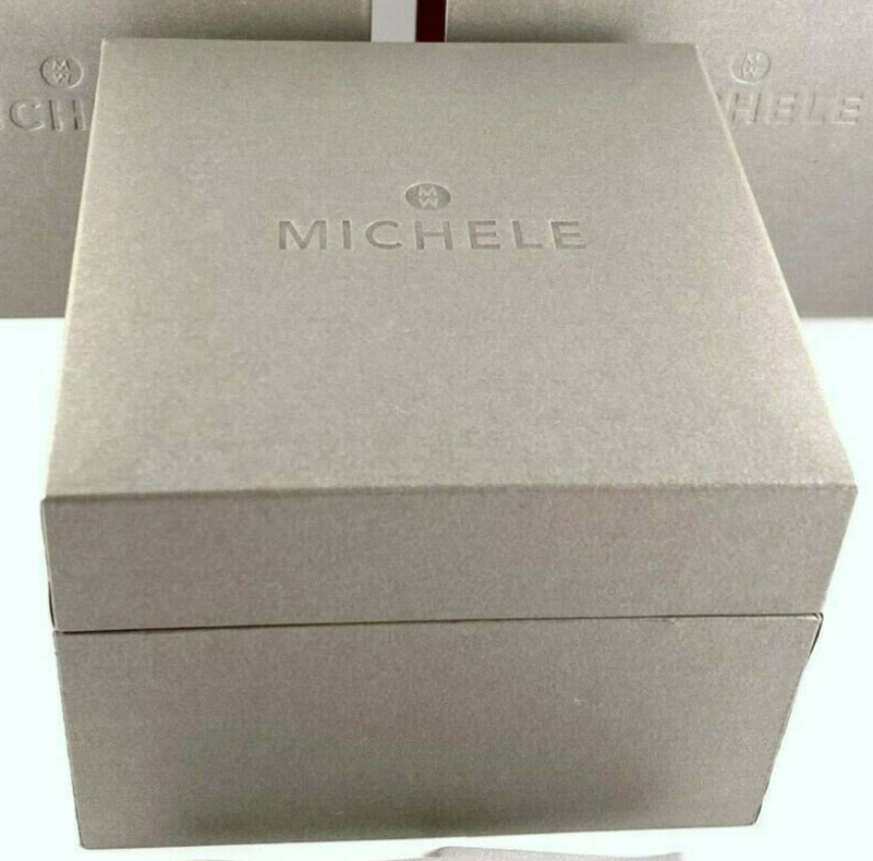 Michele Mini Urban Diamond Watch With SS Locking Band in Excellent Cond.