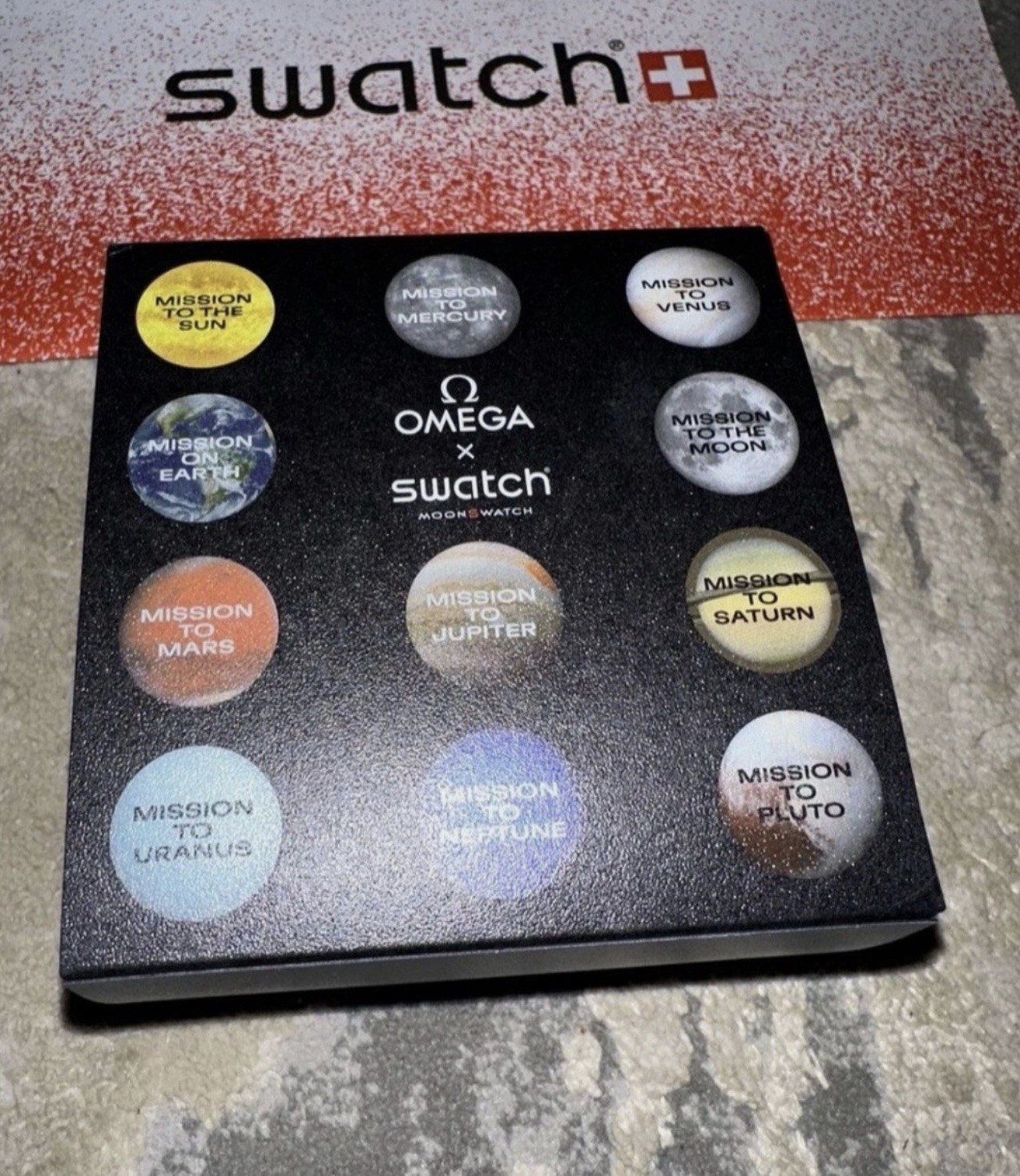 Omega X Swatch Moonswatch Mission To Mercury Watch + With Receipt + GIFT BAG