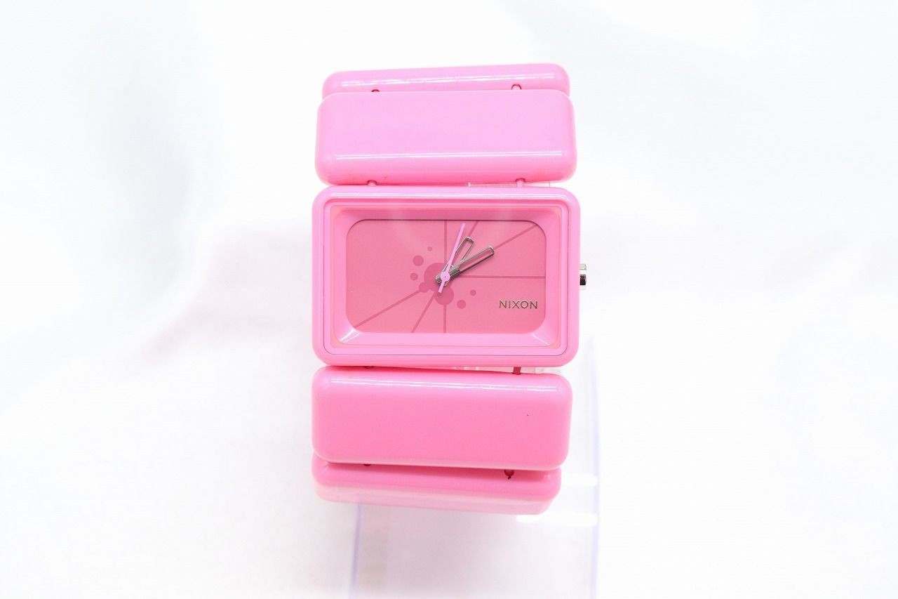 NIXON THE VEGA Wristwatch Bracelet Watch 29x43mm 16cm Rubber Ready Now