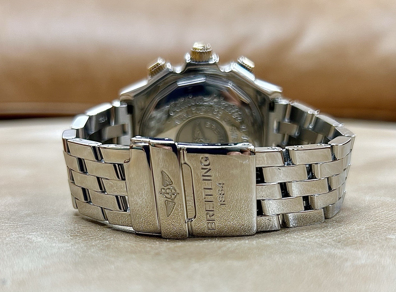 Breitling Crosswind Special Limited Edition White Arabic Dial 44mm Watch B44356
