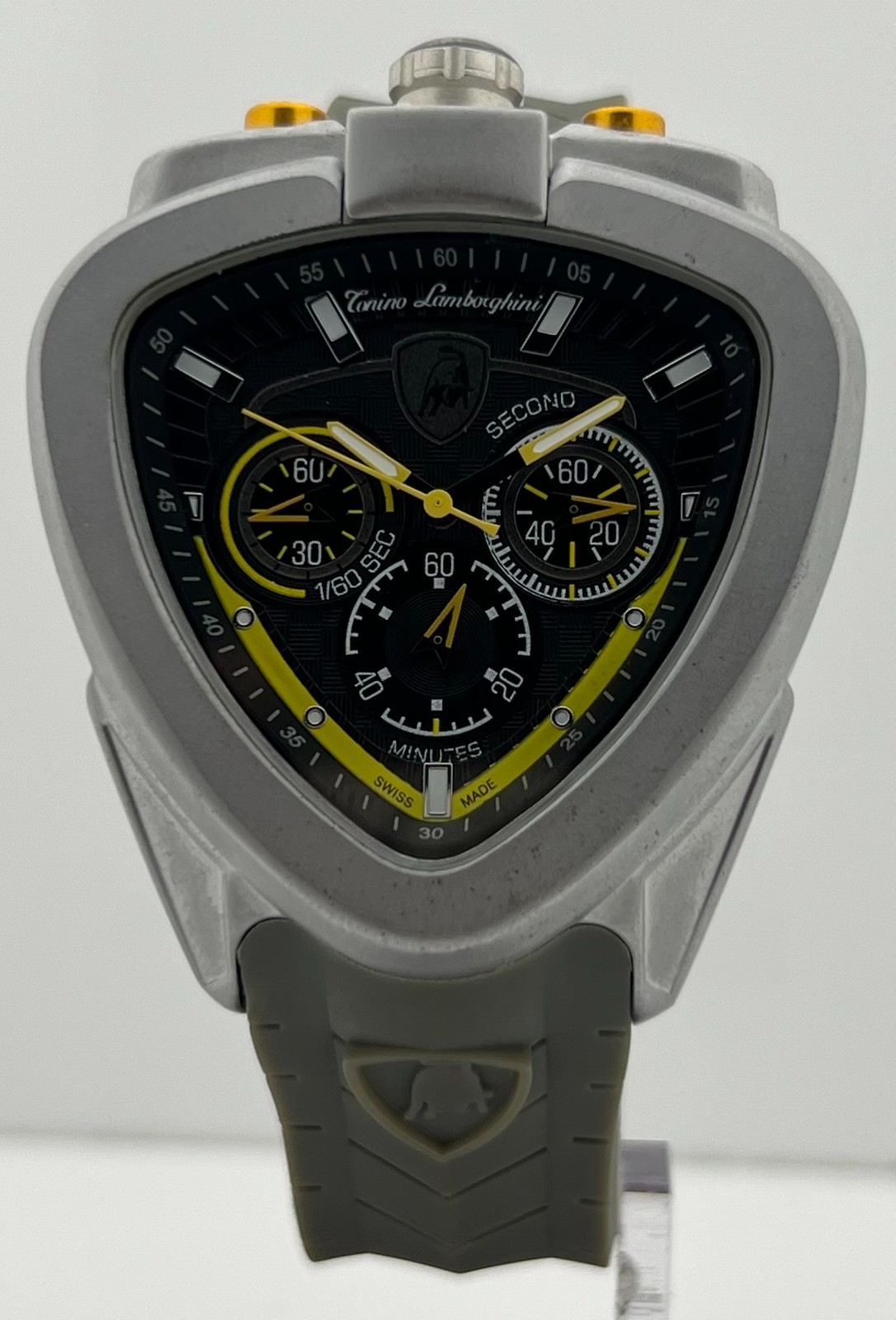 Tonino Lamborghini Spyder Chronograph Quartz Black Dial Working Men’s Wristwatch
