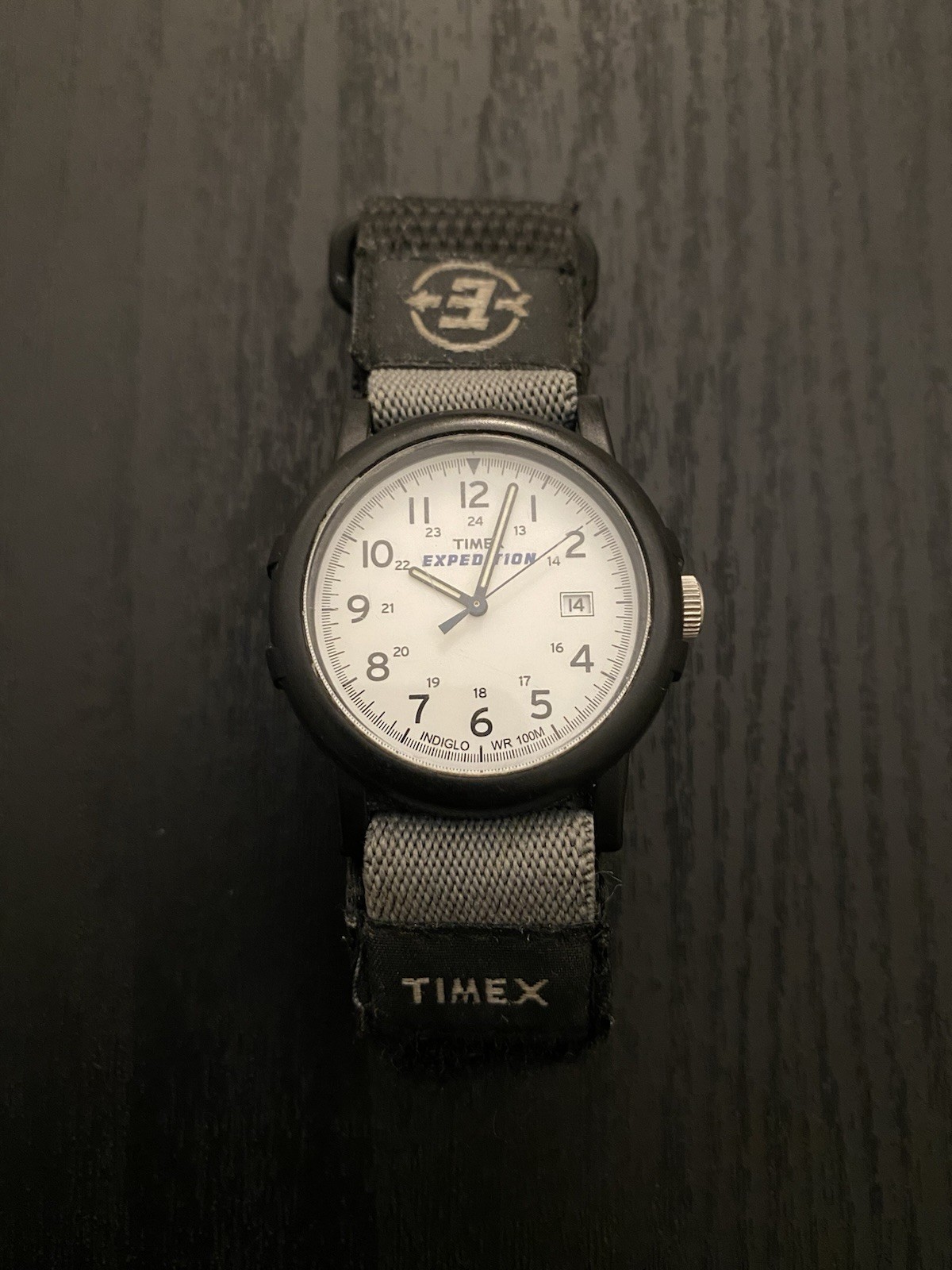Timex Expedition Camper T49713 Men’s Indiglo Fabric Strap Watch