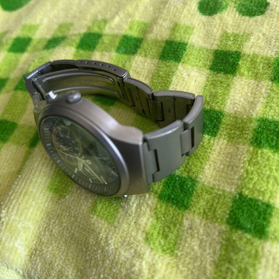 Seiko ALBA Epsilon Quartz Titanium Case and Band Lightweight Running Watch