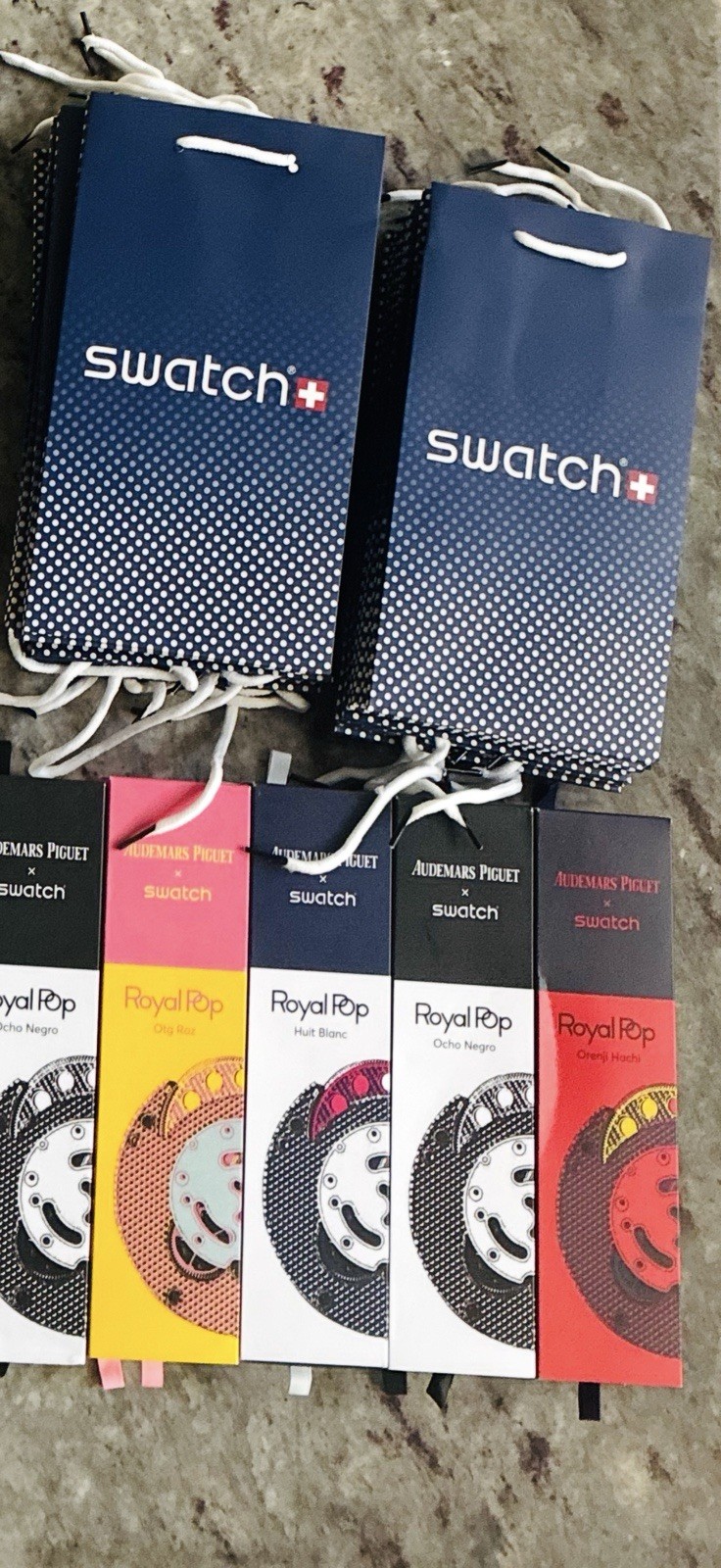 Swatch x AP Royal Pop Brand New