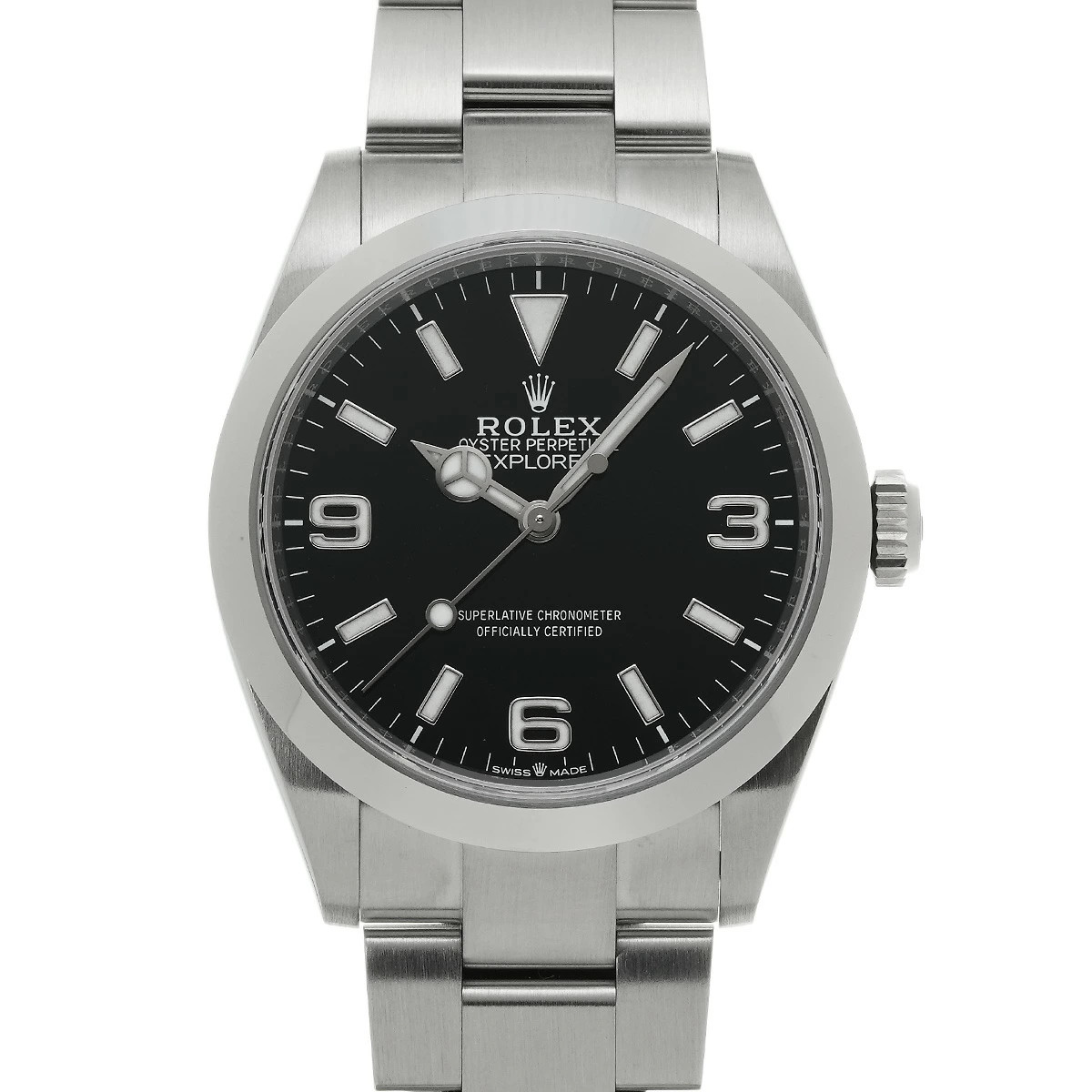 ROLEX Explorer 40 224270 Black Case Size 40 x 40 mm Men’s Used Watch #42930