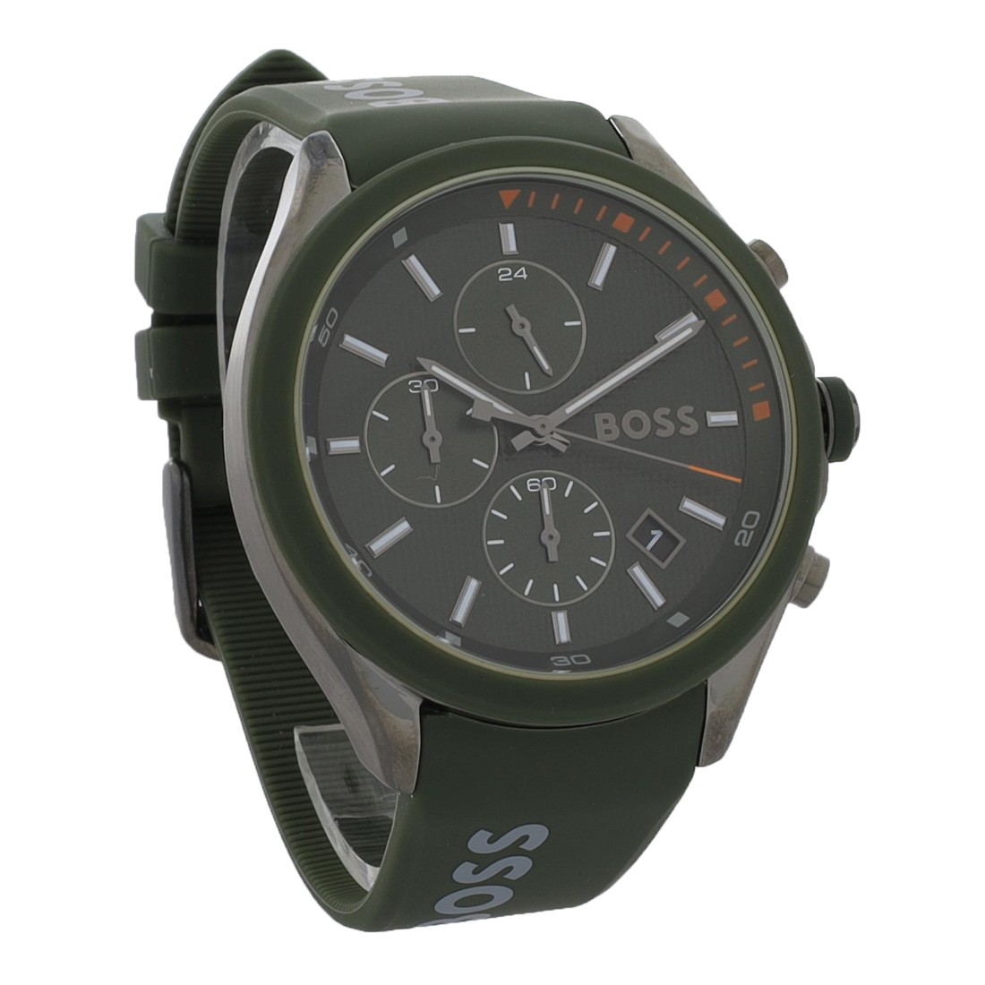 Hugo Boss Velocity Men’s Green Dial Quartz Chronograph Watch 1514060