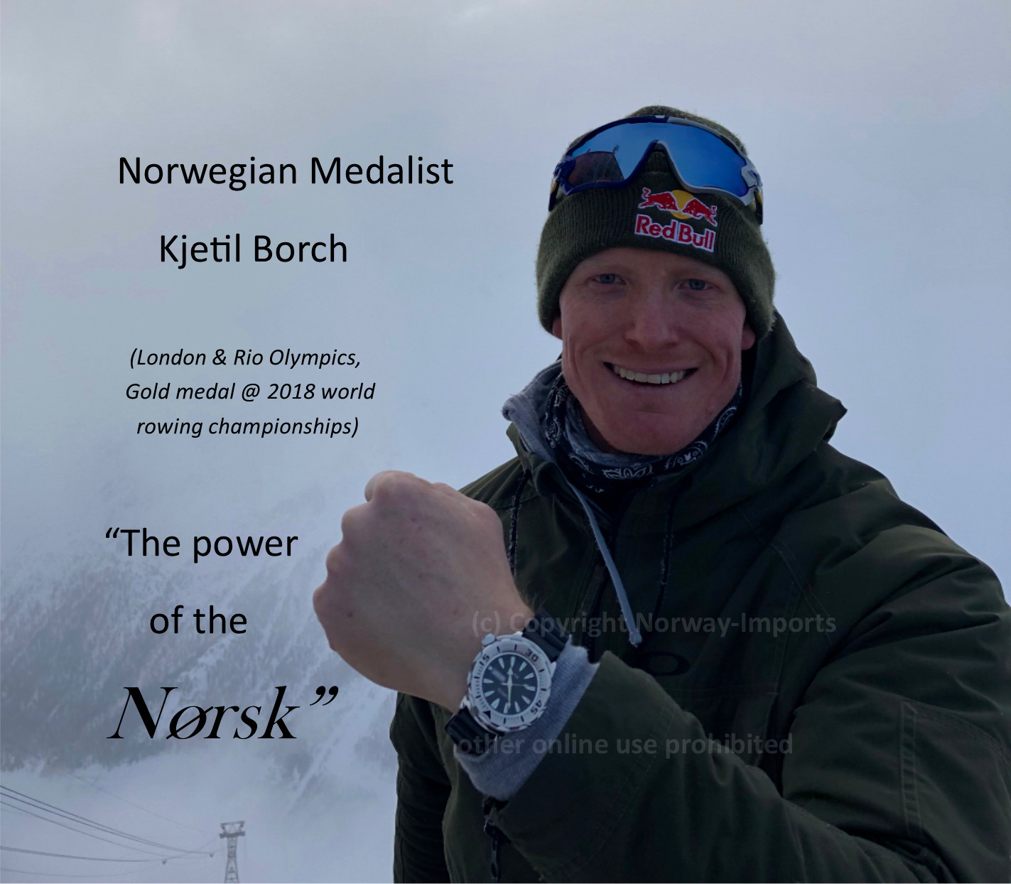 Sea Monster Diver Watch, Norsk, Norway Tokyo Olympics Citizen quartz – Blue