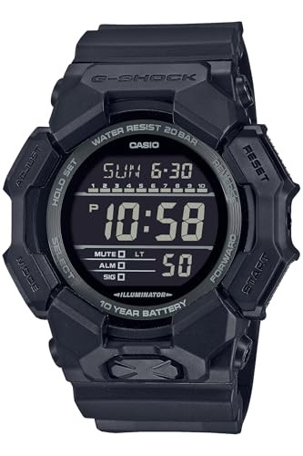 Casio G-Shock GD-010-1A1JF Digital All Black Big Case Biomass Resin JDM New