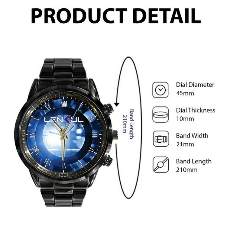 Personalized USA 250th Anniversary Watch 1776-2026 Custom Name Patriotic Eagle