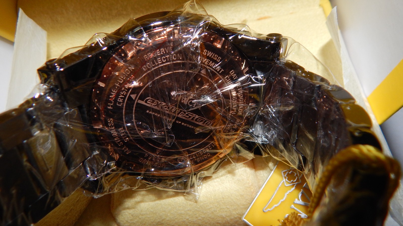New INVICTA Reserve Excursion 10th Anniversary 55mm Watch 200m 29364 & Box LE