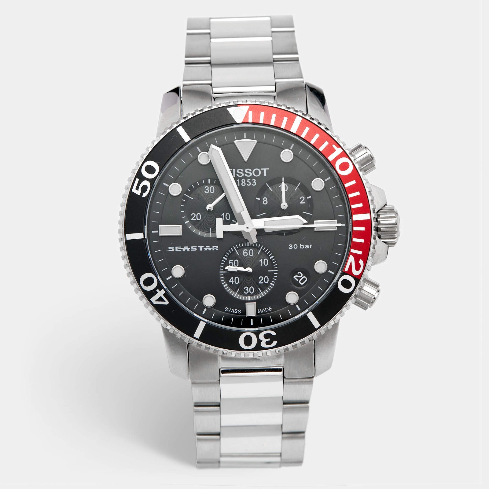 Tissot Seastar 1000 T120.417.11.051.01 Black Dial Stainless Steel Mens
