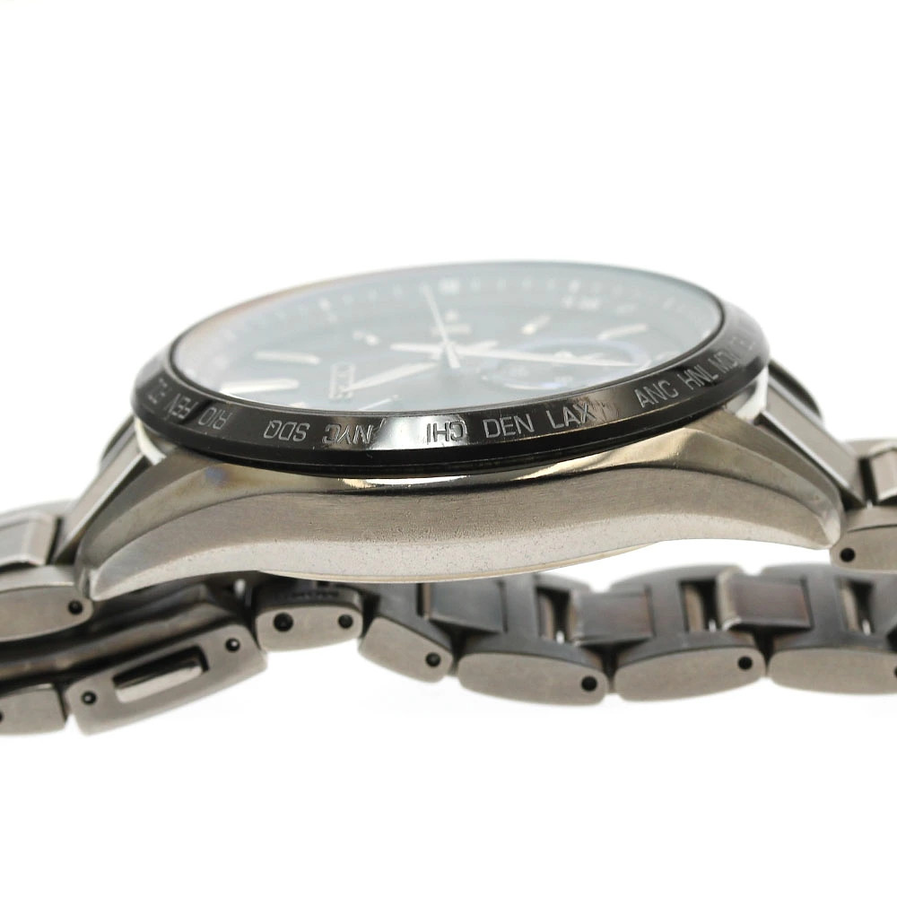 Seiko Saga235/8B63-0AB0 Brights Day Date Solar Radio Men’s Watch Used