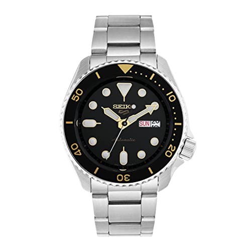 SEIKO 5 Sports SRPD57K1 Black Automatic Diver Style Watch Men Japan New Y862272