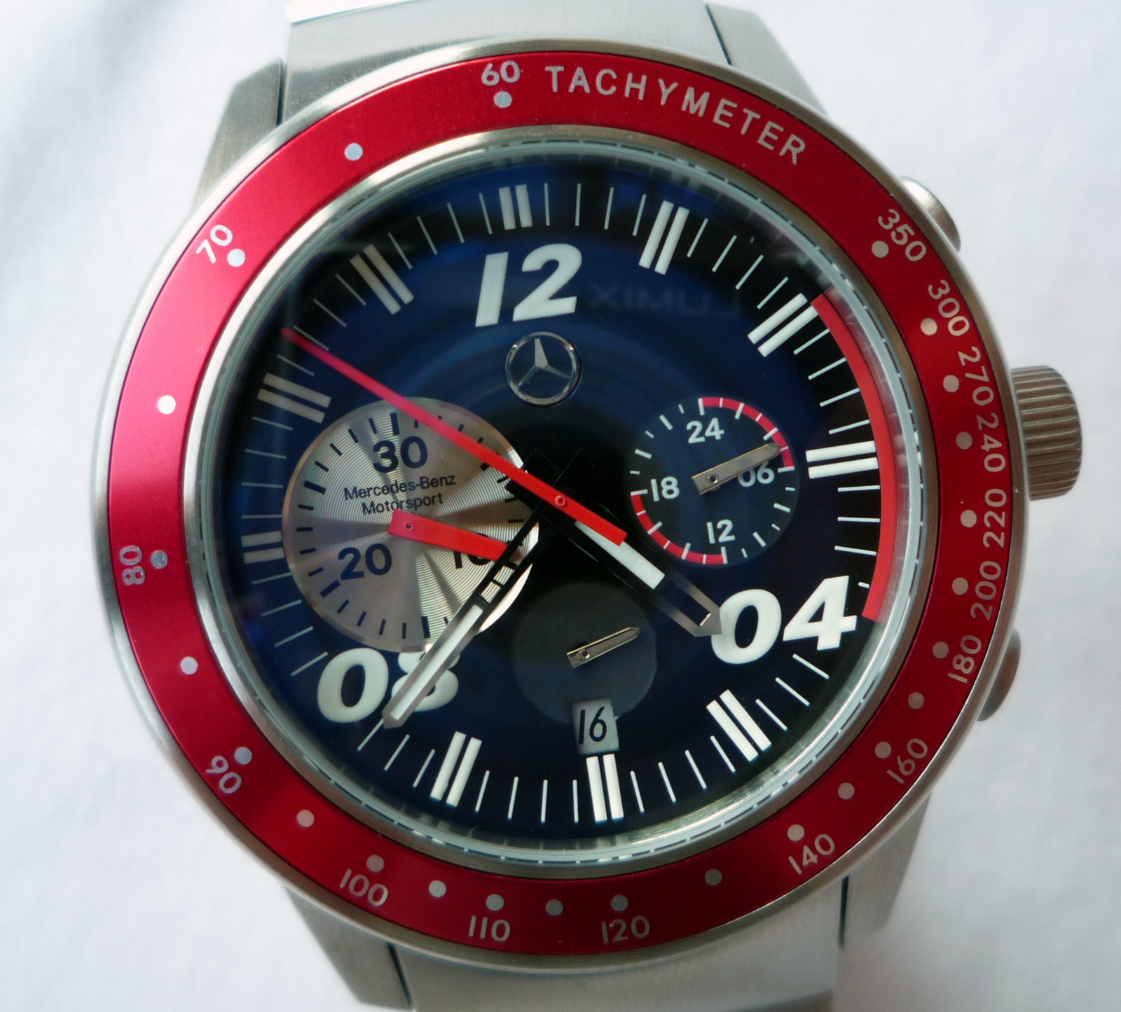 Mercedes Benz Classic Motorsport Racing Business Sport Design Chronograph Watch
