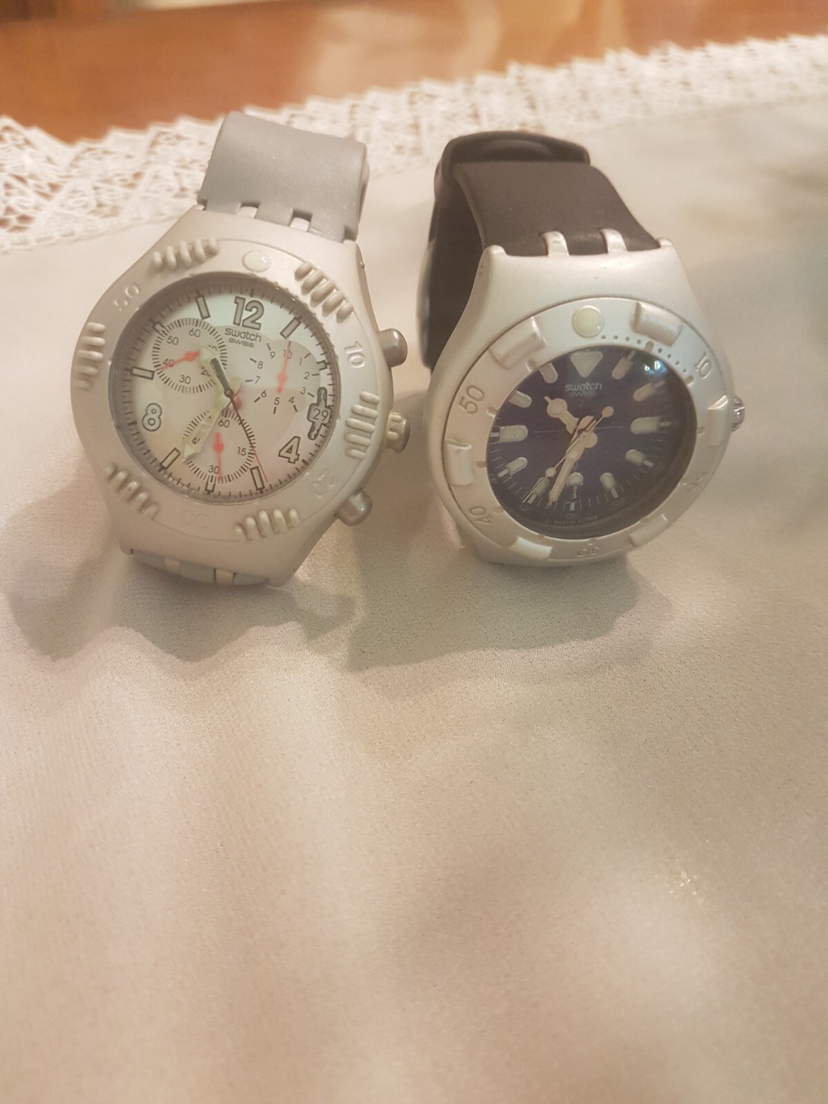 Swatch SCUBONI ALUMIN WORKING WATCH INCLUDING BATTERY AS PHOTO EACH