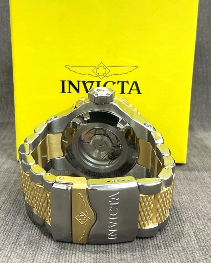 Invicta Subaqua Two-Tone 51.2mm Mother of Pearl Dial Men’s Automatic Watch 40066