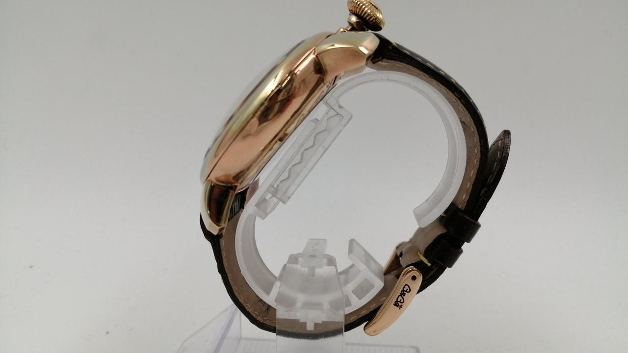 [A4N] GaGa Milano Manuale 48mm 5011.06S Manual Winding Brown PVD Men [v4s]