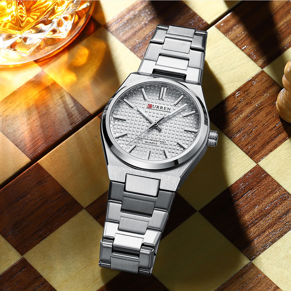 CURREN Men Quartz Watch Luxury Steel Wristwatch Luminous Sport Watch Males Watch