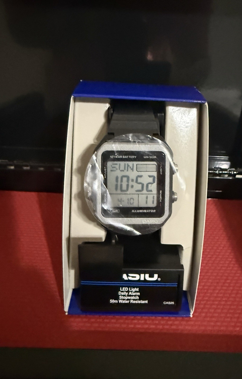 CASIO W221H-1AV Black Watch – 2026 Release Brand New with Box & Papers