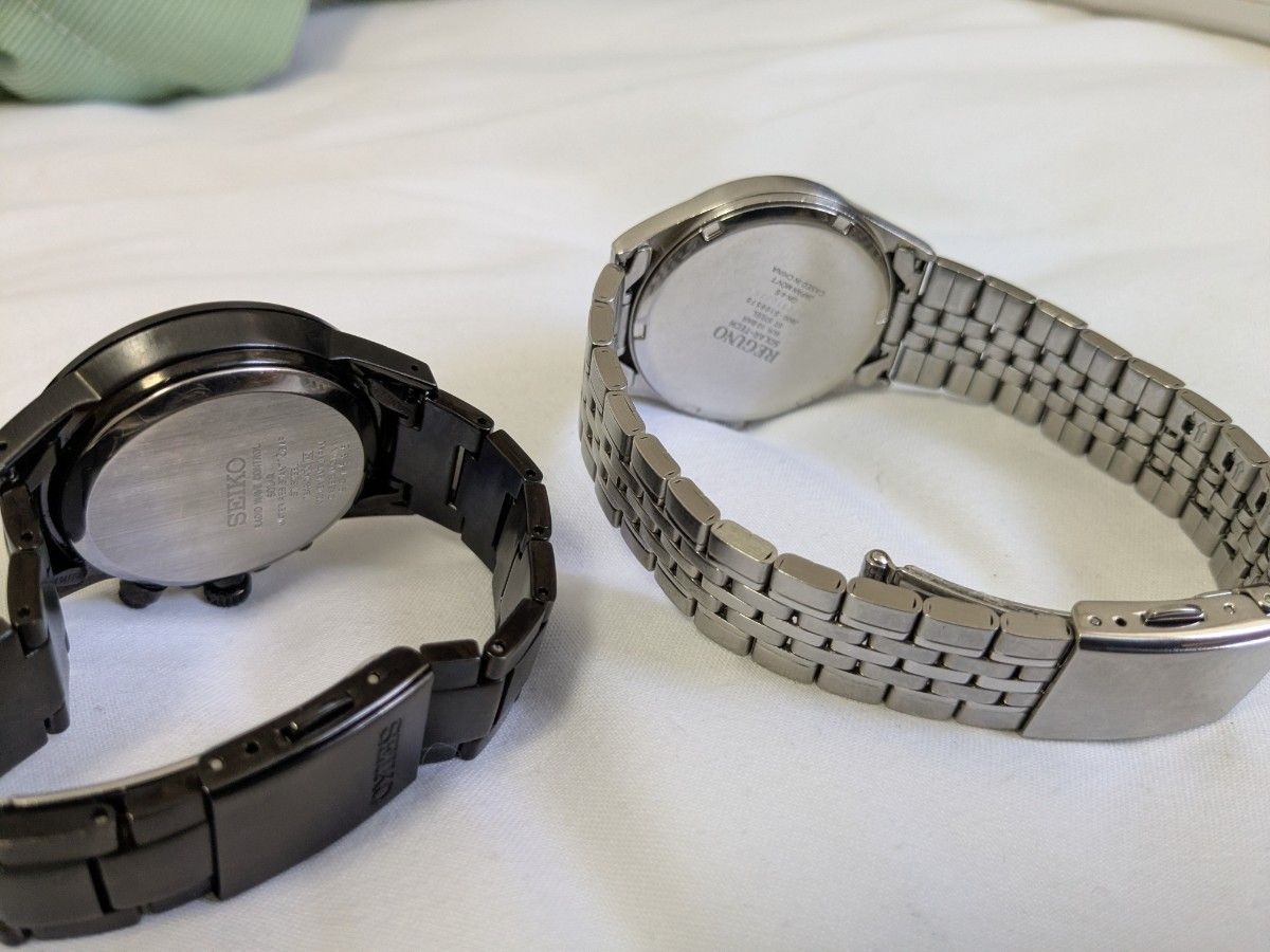 Seiko Regno solar wristwatch (only Seiko is a radio controlled watch) 2 piece se