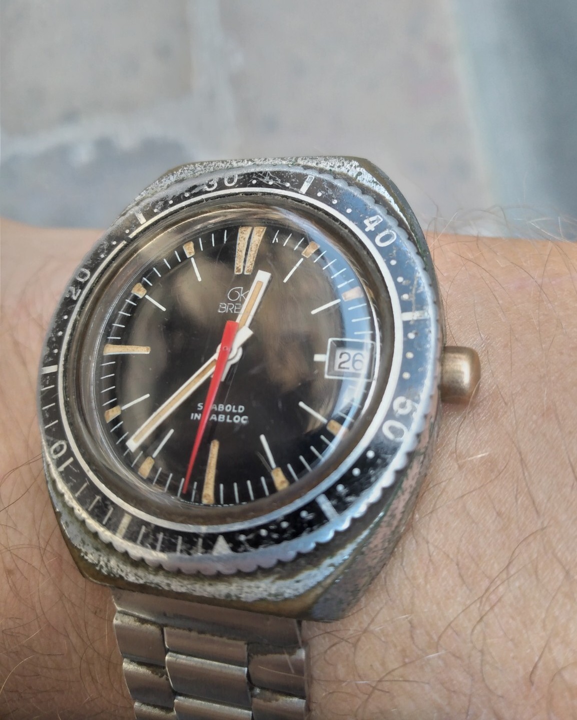 60’s Ok Breil SEABOLD diver vtg