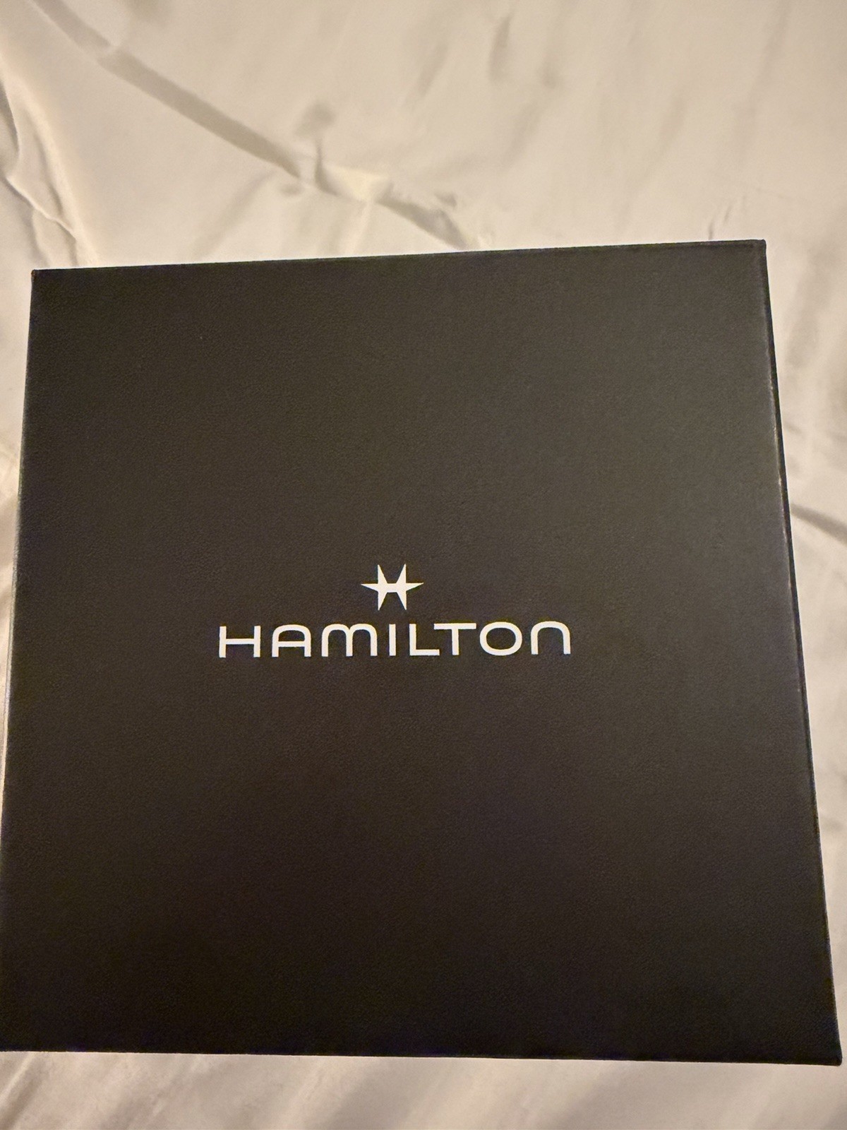 New Hamilton Khaki Field Murph 38mm Leather Strap Box, Papers, Card