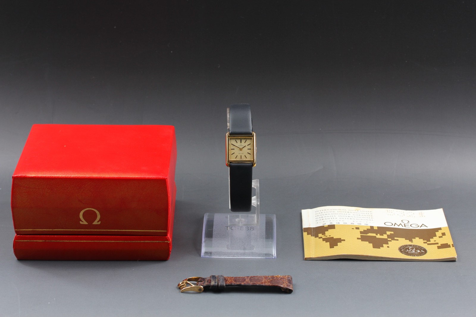 [Exc+5] OMEGA De Ville 511.0407 Cal.485 Gold Tank Hand Winding Gold Womens Watch