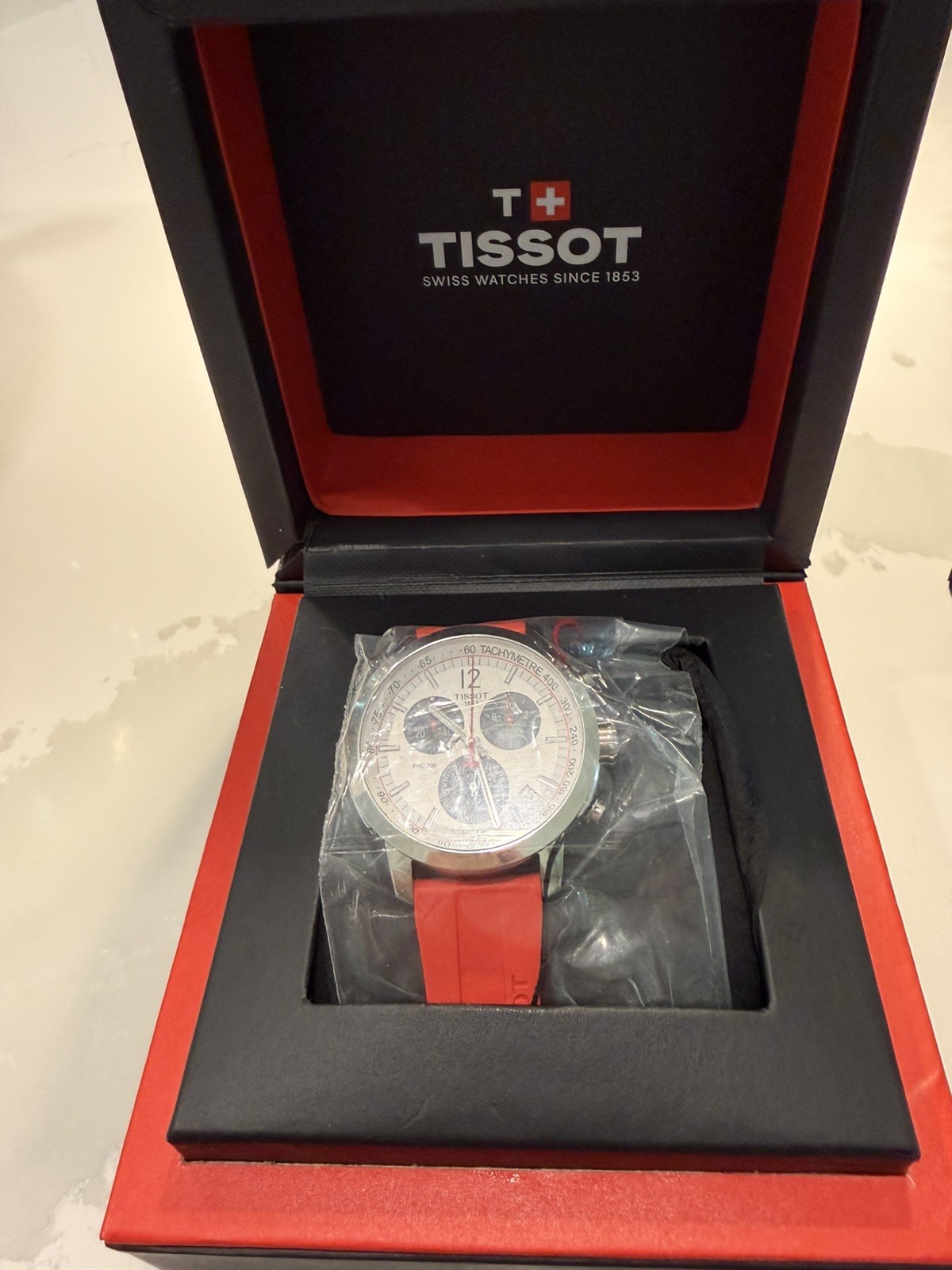Tissot PRC 200 IIHF Swiss Edition Chrono Quartz Men’s Watch T114.417.17.037.01