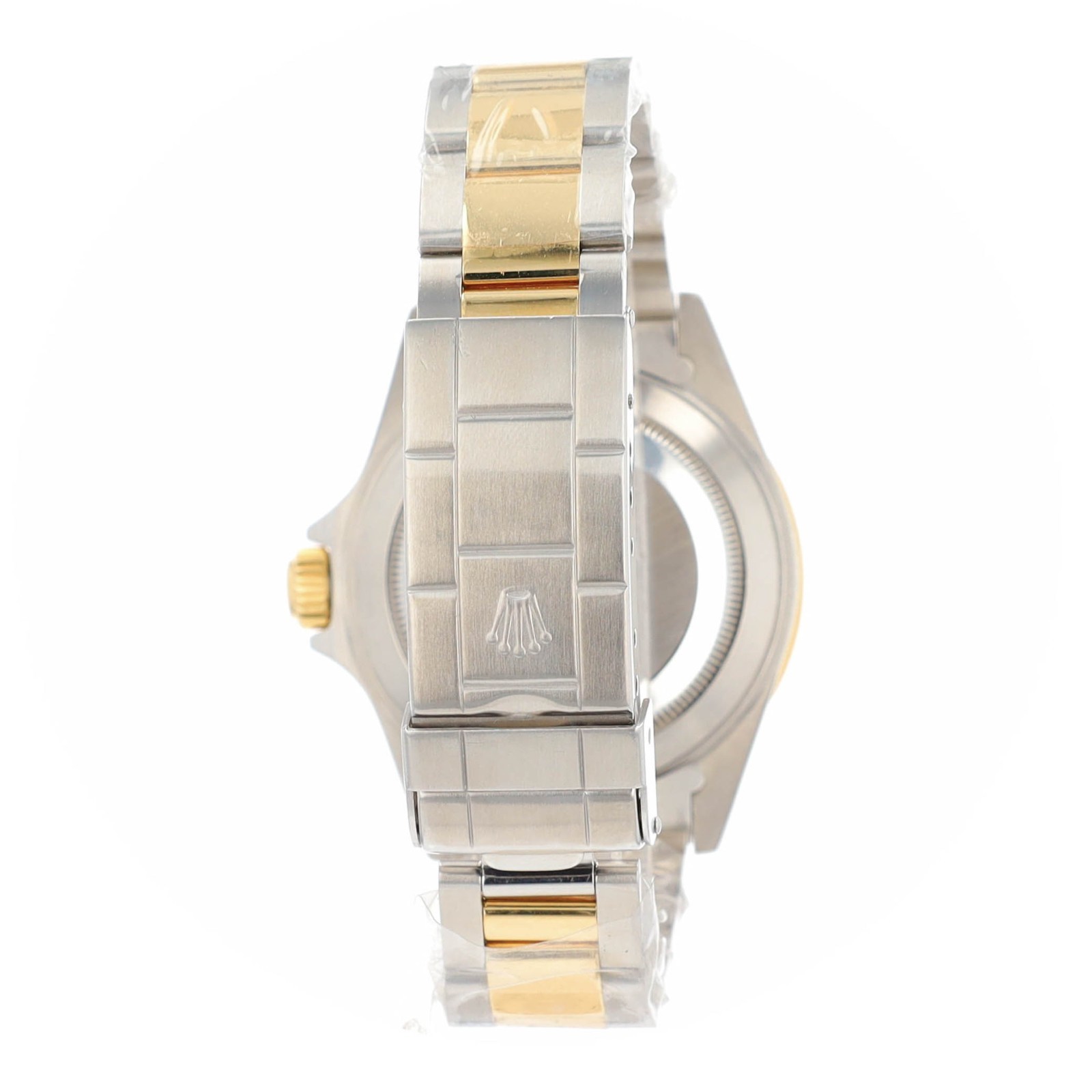 Rolex Submariner Two-Tone 18KY Gold & SS Blue Diamond Dial & Insert Oyster Watch