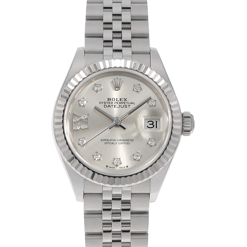 ROLEX Datejust IX Diamond 279174G Silver Random Number second hand Women