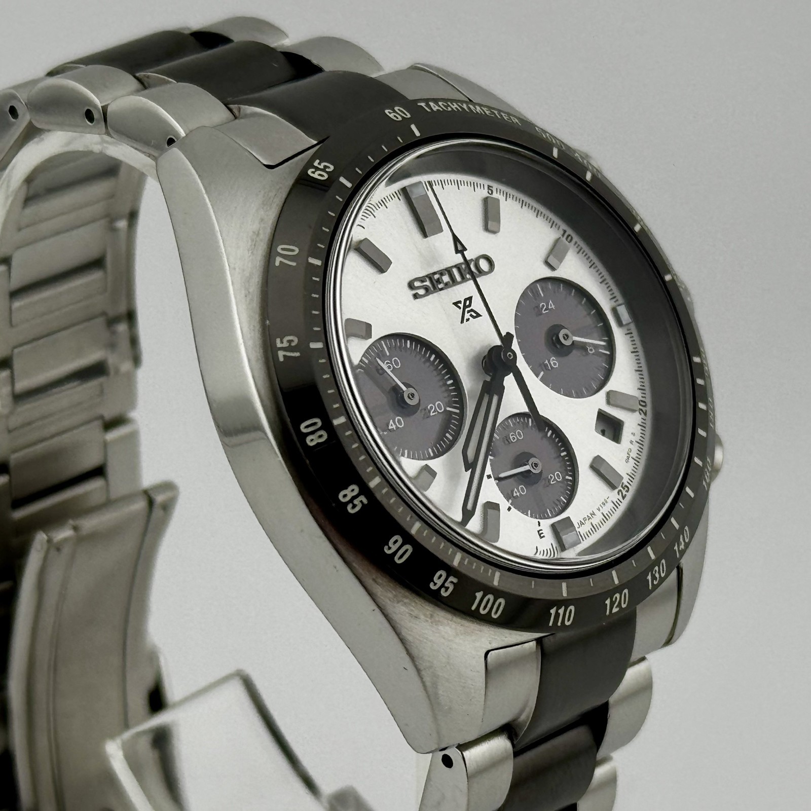 SEIKO PROSPEX SPEEDTIMER SBDL101 Solar Chronograph Panda Dial Limited Watch