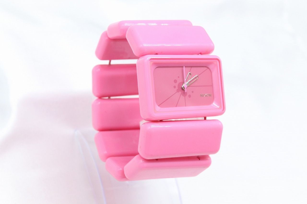 NIXON THE VEGA Wristwatch Bracelet Watch 29x43mm 16cm Rubber Ready Now
