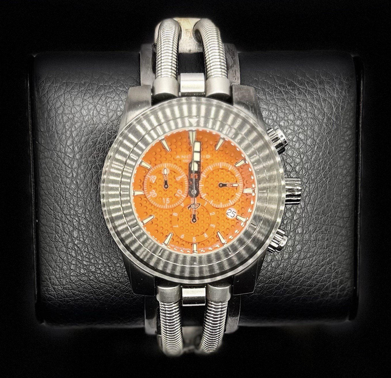 Set Of 3 Android Hydraumatic Chronograph Quartz In 3 Slot Android Case