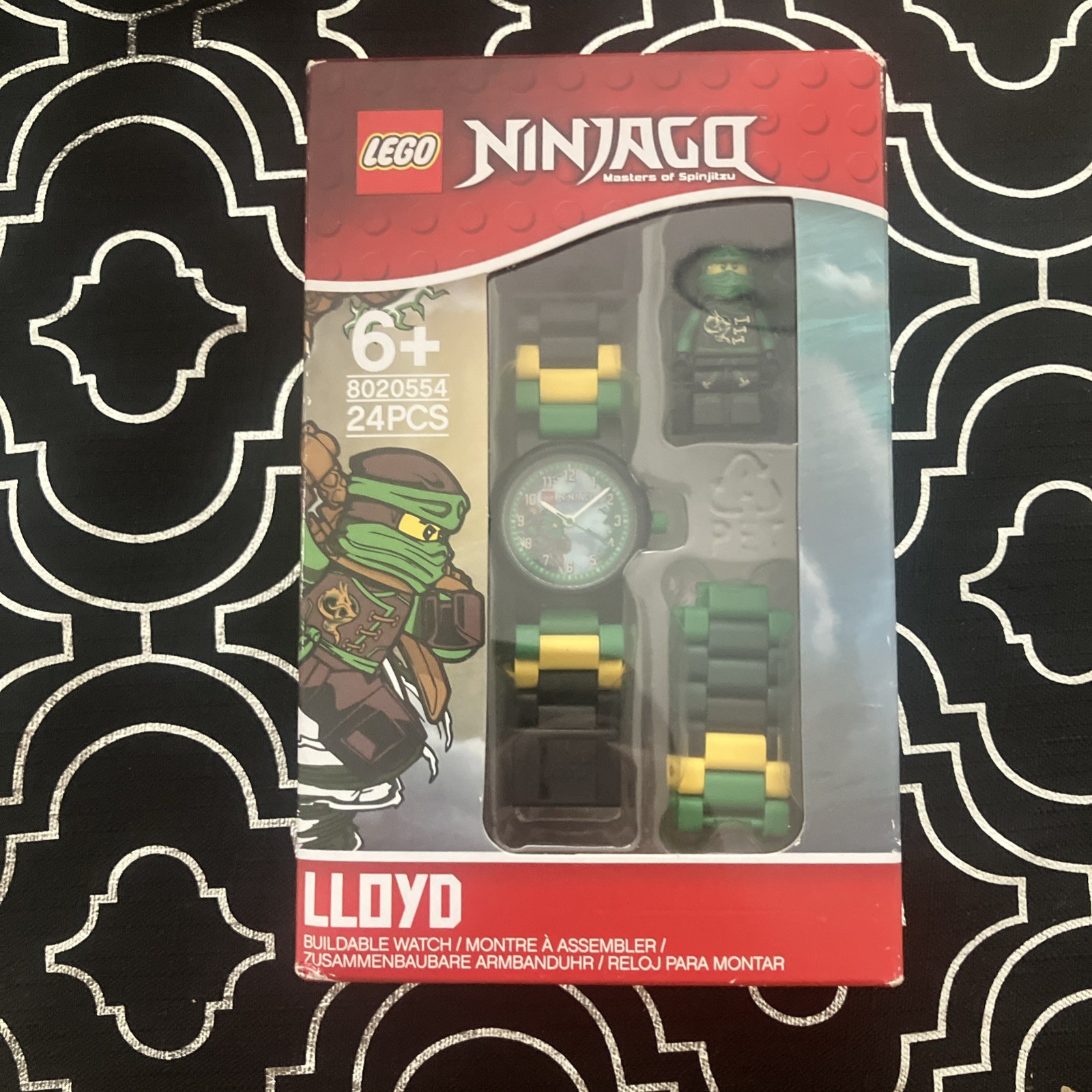 LEGO Retired Ninjago Sky Pirates Lloyd Minifigure Buildable Watch 8020554 MIB