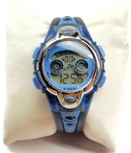 Woman Watch Digital Multi-Function Day Date WR 30 Red Back Light New Battery Run
