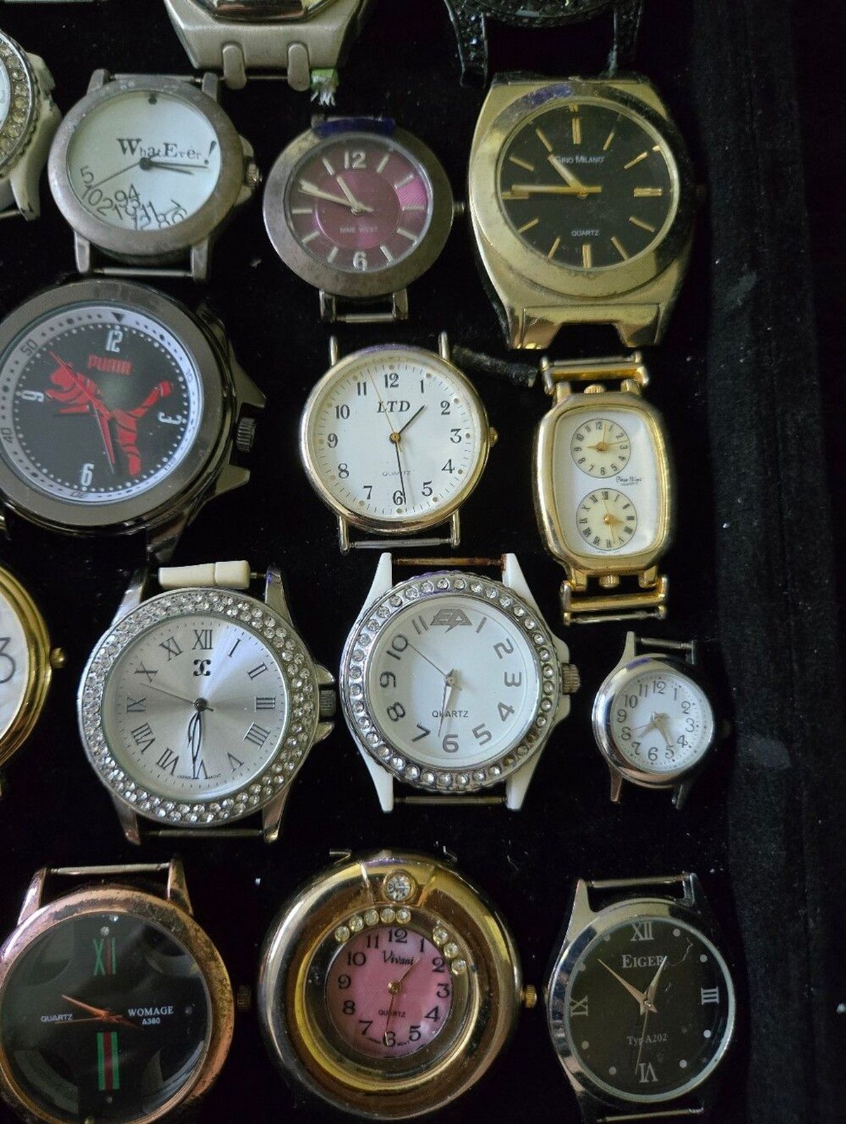 Watch Parts Craft Repair Broken Repurpose Vintage Fair Condition As Is Lot 1H