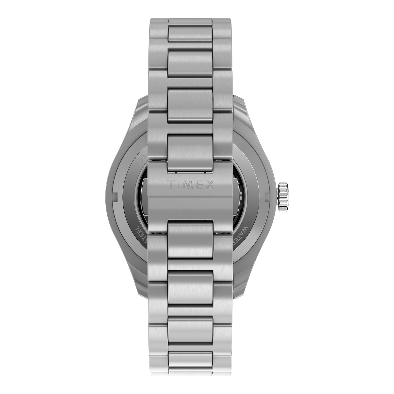 Timex Waterbury Heritage Automatic GMT 42mm Stainless Steel Bracelet Watch