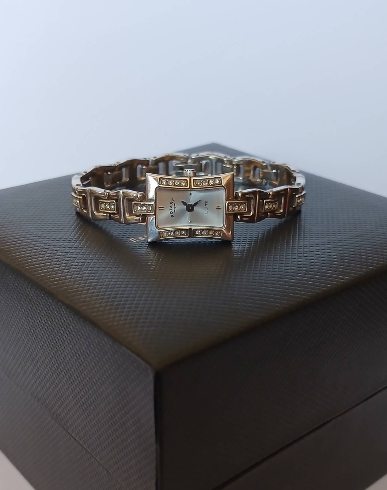 Ladies/Teen Rotary Elite 11853 Sterling Silver Watch