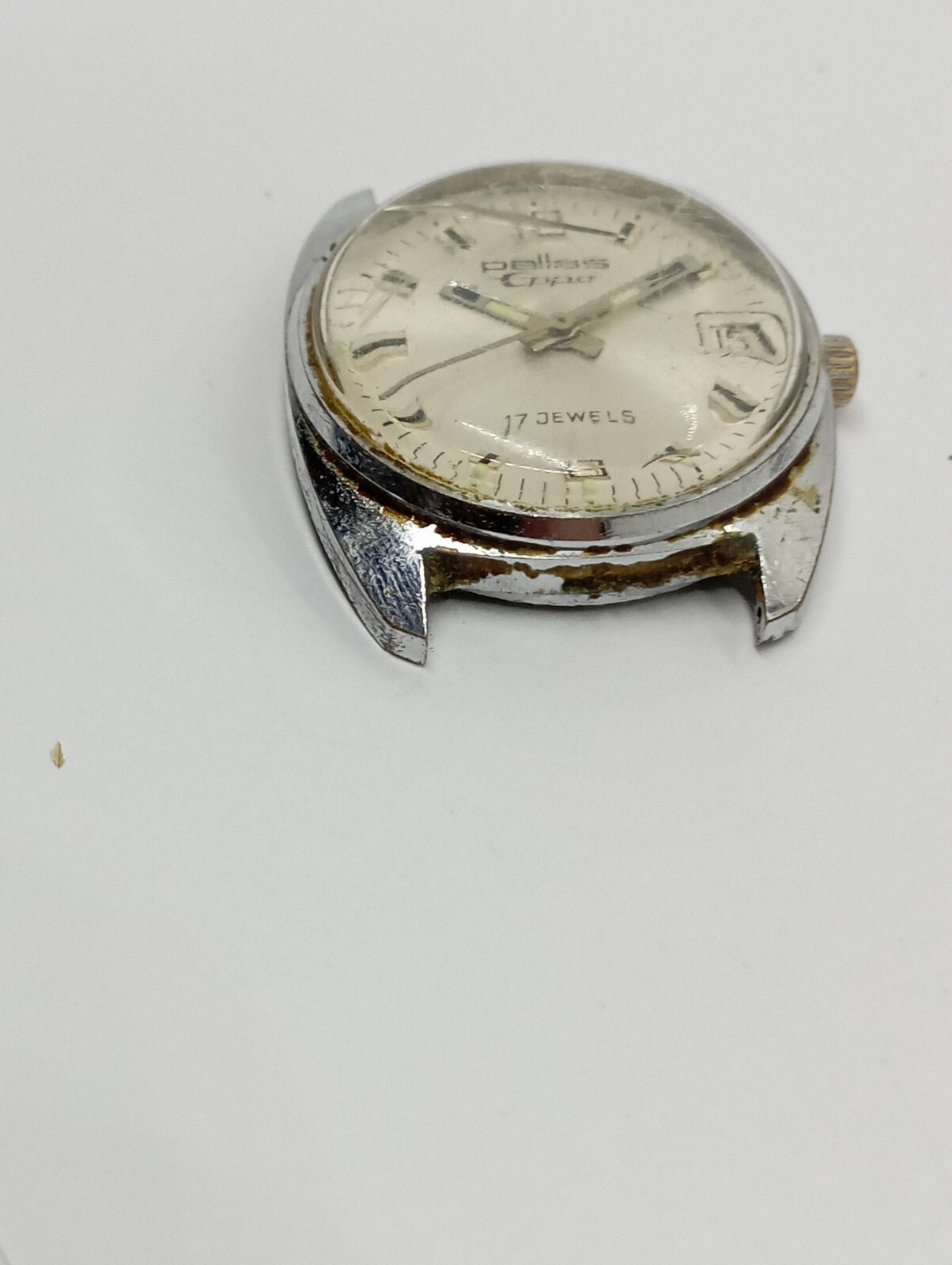 VINTAGE Pallas EPPO watch Cal. OTERO 844 PERFECT MOVEMENT GOOD BALANCE CHECK IT!