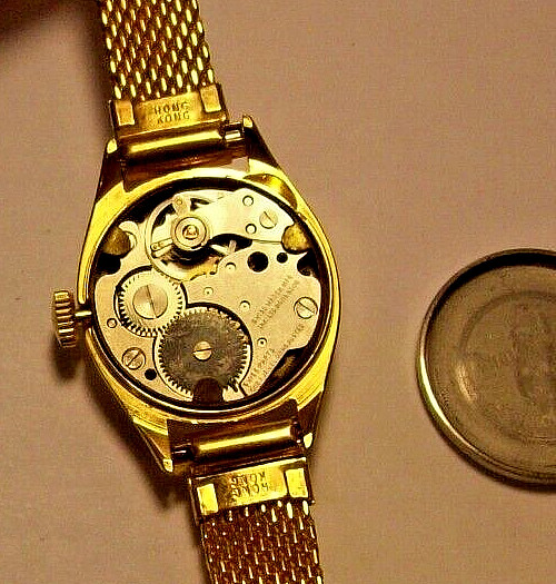 Chateau Gold Ladies Watch Vintage Mechanical Hand-Wind Looks & Runs Great