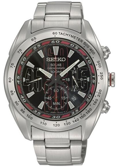 Seiko Criteria Chronograph Solar Power Men’s Watch SSC039P1
