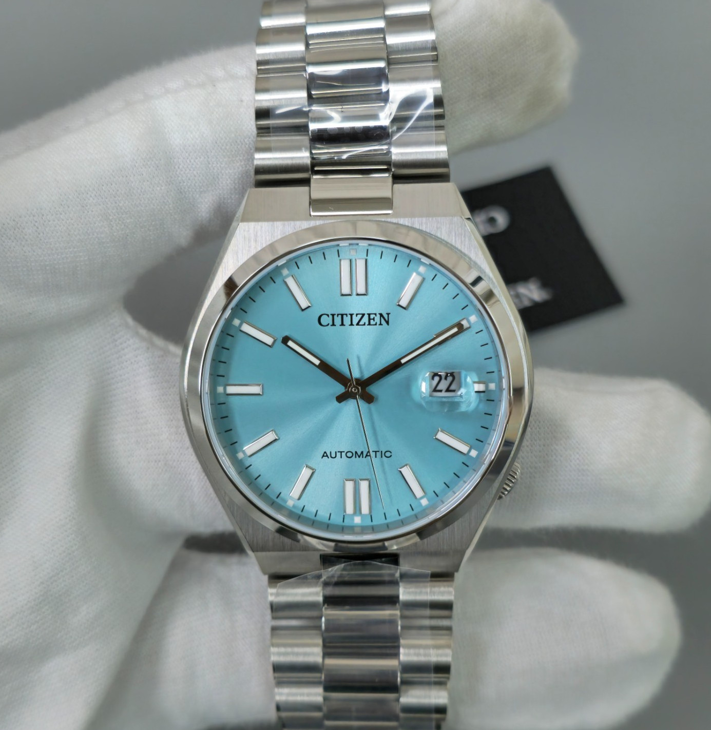 Citizen Tsuyosa NJ0151‑88M Automatic Blue Dial Stainless Steel 40mm Men Watch
