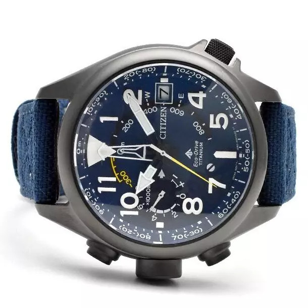 Citizen Promaster Altichron Super Titanium BN4065-07L Blue Dial Men’s Watch