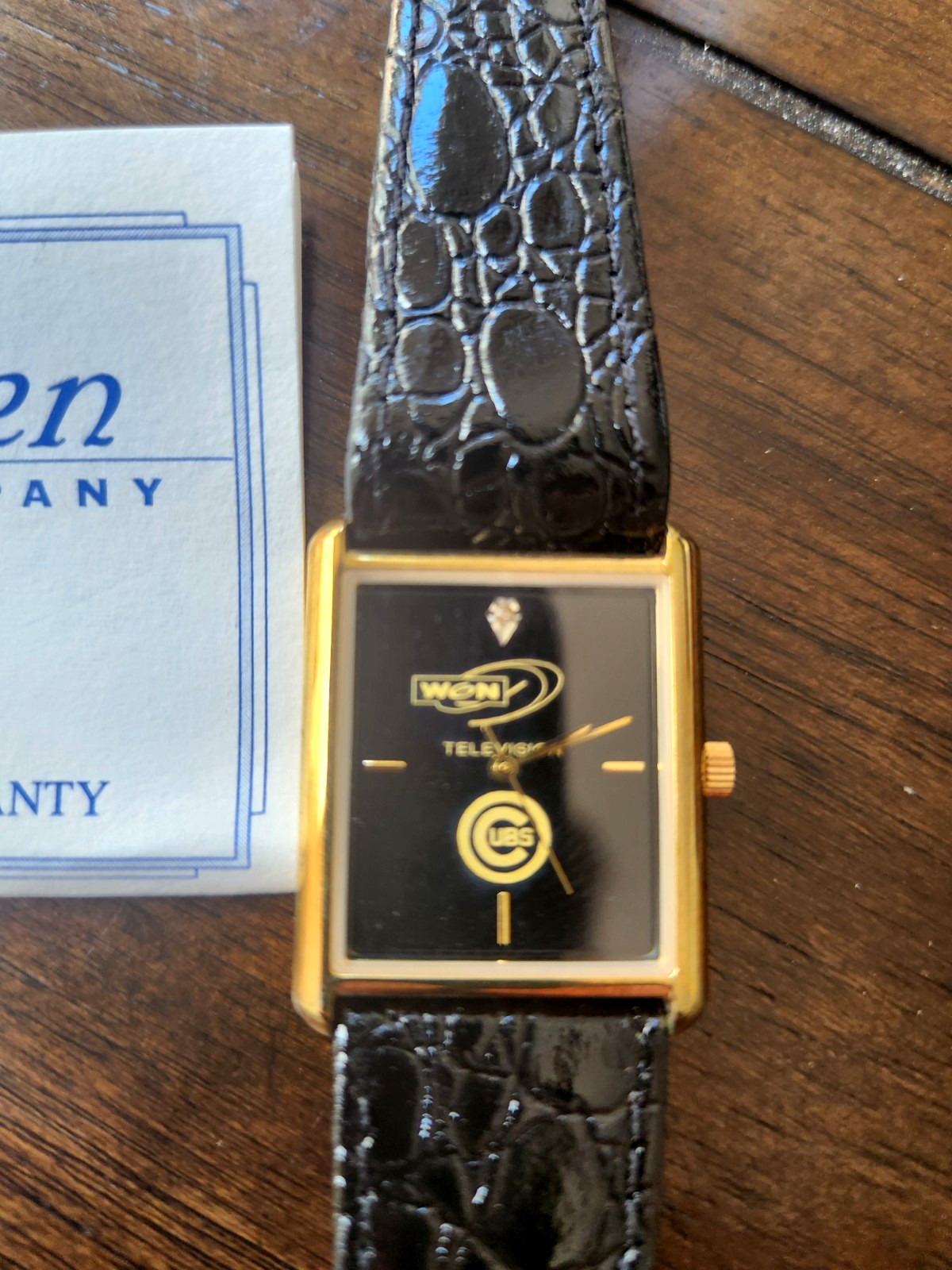 Vintage & Rare WGN / Cubs Wrist Watch By Hampden Watch Co. NEW!!! #377/2035