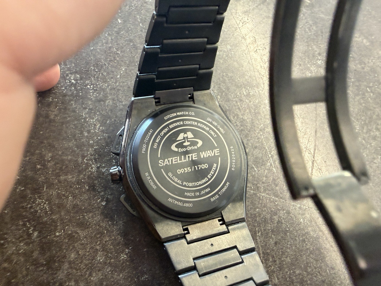 Citizen Eco Drive Satellite Wave F900 Grey/Green – Discontinued #935/1700