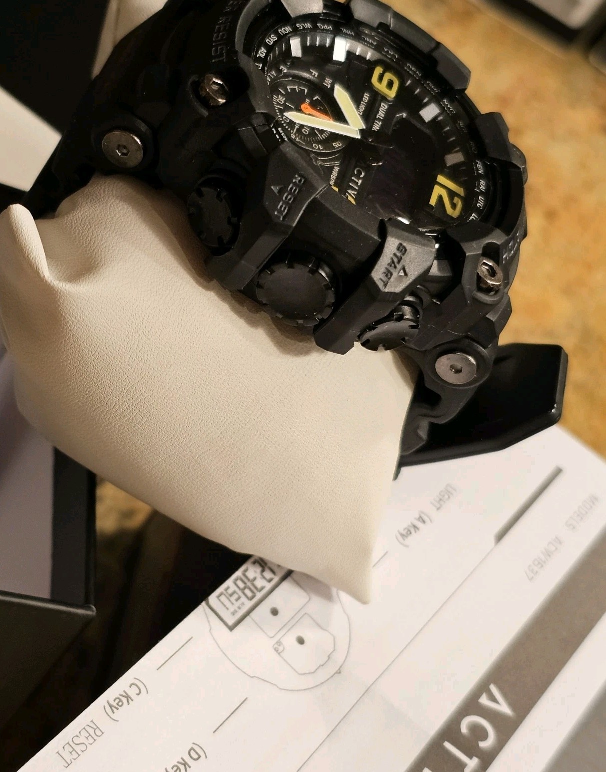 Activa X Invicta BlackOps Digital Mens Watch Black 56mm Case ACW1637-001 NEW NIB