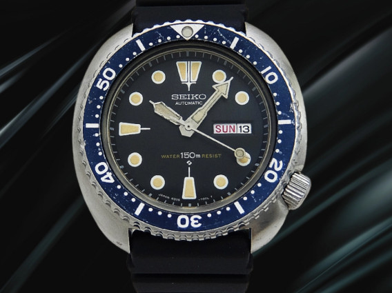 Seiko 3rd Diver 150M 6306-7001 SS Black Dial Automatic 43mm Day Date Men’s watch